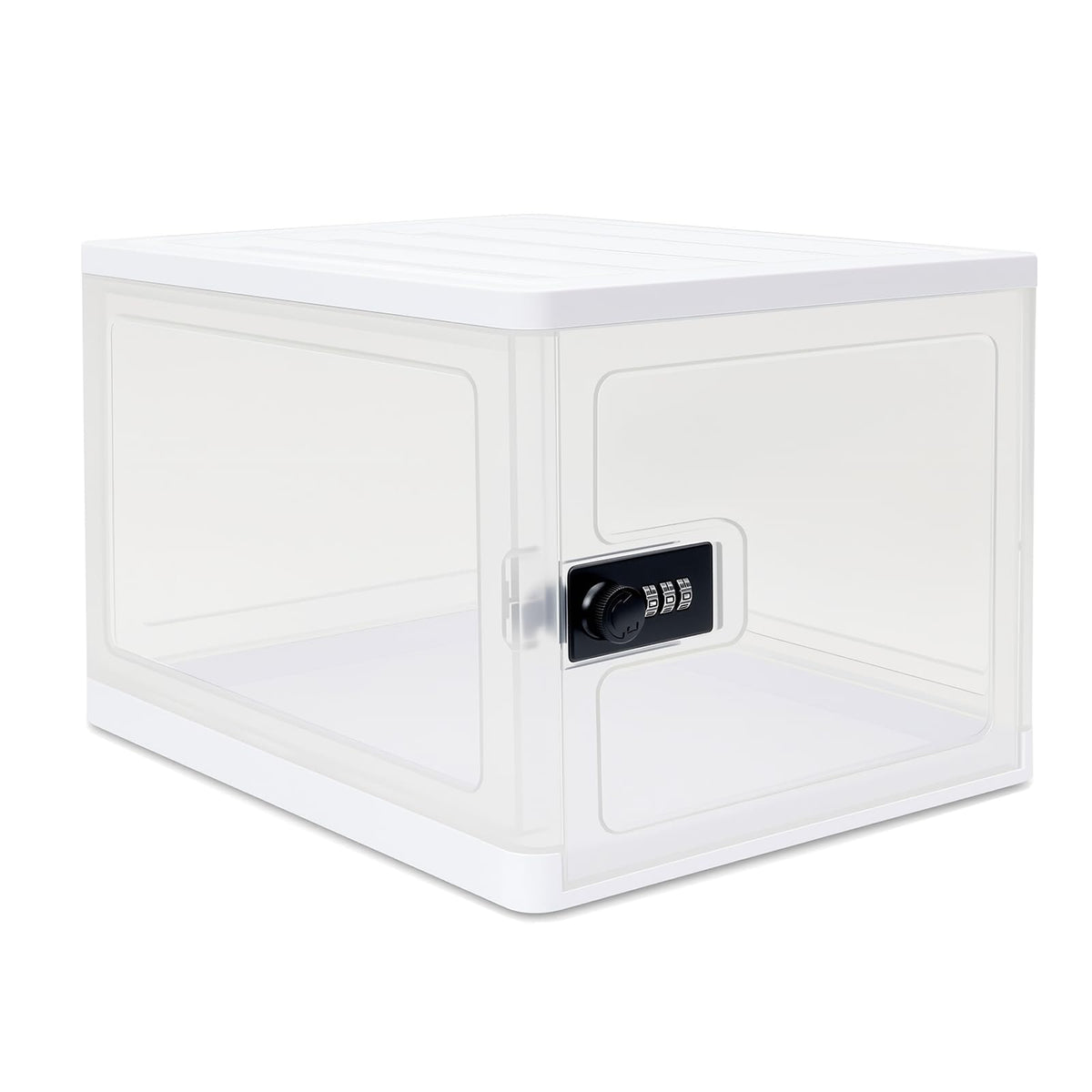 Clear Lockable Storage Box, Code,14.9L(Clear)