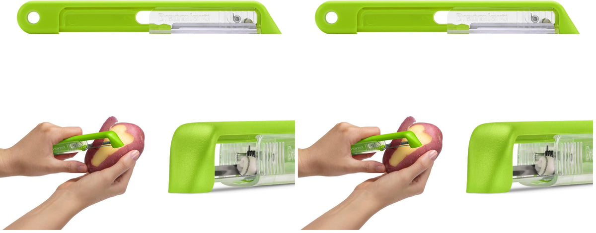 Dreamfarm Sharple Self-Sharpening Vegetable Peeler - Green