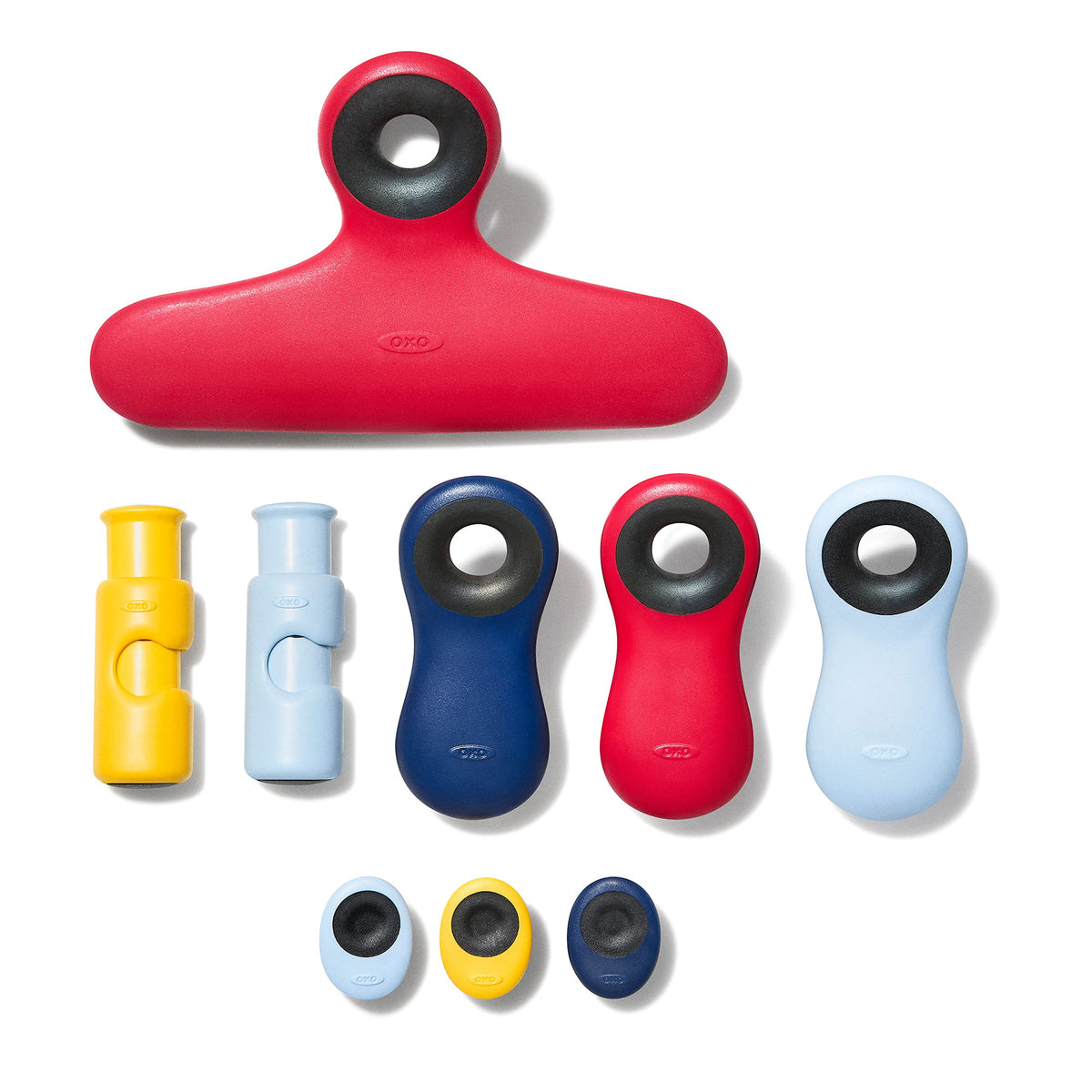OXO Good Grips Collection, 8 Piece Bag Clip Set, Assorted