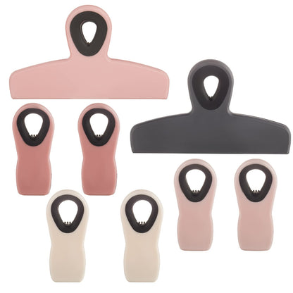 Chip Clips,Bag Clips,12 Pack Magnetic Bread Bag Food Package Fridge Magnets