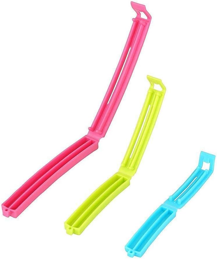 Food Clip Set of 18 | Multipurpose Airtight Bag Sealing Clips for Kitchen Storage | Reusable Snack, Chips & Food Packet Clips for Freshness Protection
