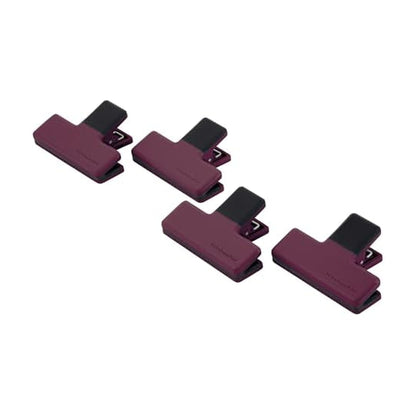 KitchenAid Set of 4 Medium Kitchen Clips with Nonslip Mouth Durable and Versatile Tight Seal Wipe Clean for Chips Snacks and Recipes