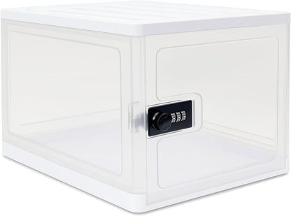 Clear Lockable Storage Box, Code,14.9L(Clear)