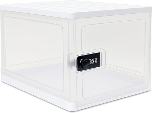 Clear Lockable Storage Box, Code,14.9L(Clear)