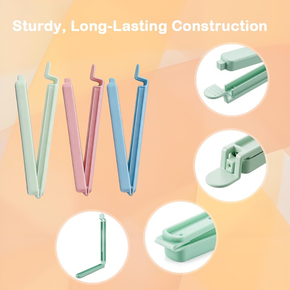 15 PCS 6 Inch Sealing Clip Plastic Bag Sealing Clips