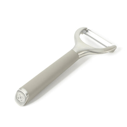 Calphalon Stainless Steel Vegetable Peeler with Swivel Blade, Ergonomic Non-Slip Grip Handle for Fruits & Vegetables, Kitchen Peeler for Smooth Peeling & Meal Prep