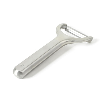 Calphalon Stainless Steel Vegetable Peeler with Swivel Blade, Ergonomic Non-Slip Grip Handle for Fruits & Vegetables, Kitchen Peeler for Smooth Peeling & Meal Prep