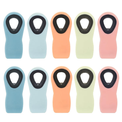 Chip Clips,Bag Clips,12 Pack Magnetic Bread Bag Food Package Fridge Magnets
