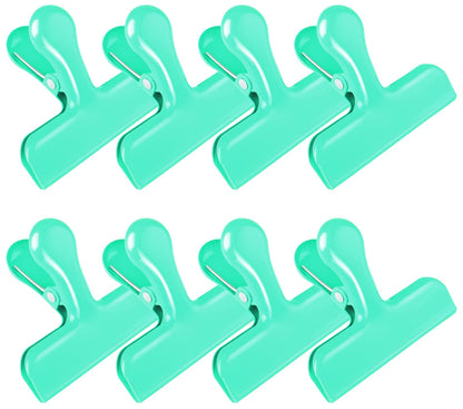 FINDMAG Bag Clips, 8 Pack Chip Clip Set for Kitchen Storage Use, Silver
