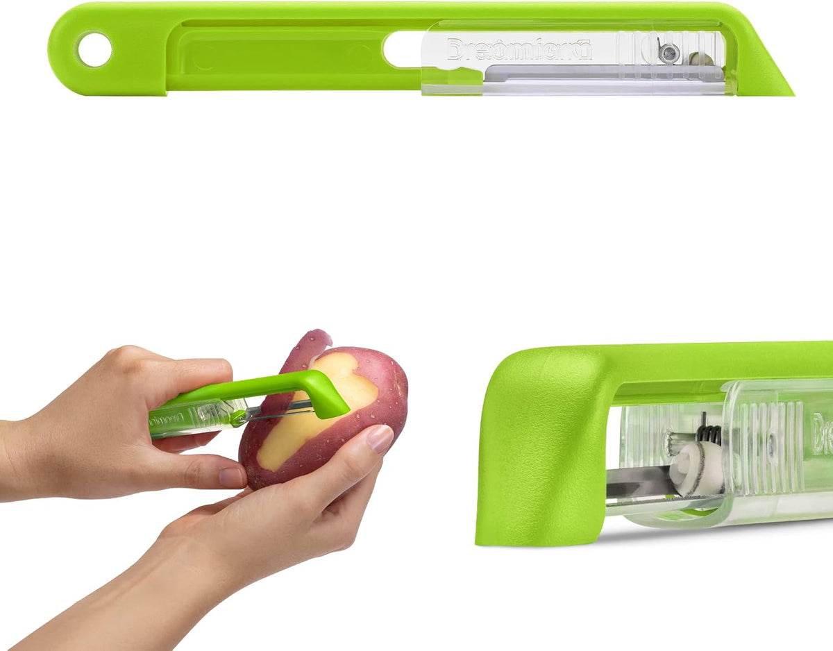 Dreamfarm Sharple Self-Sharpening Vegetable Peeler - Green