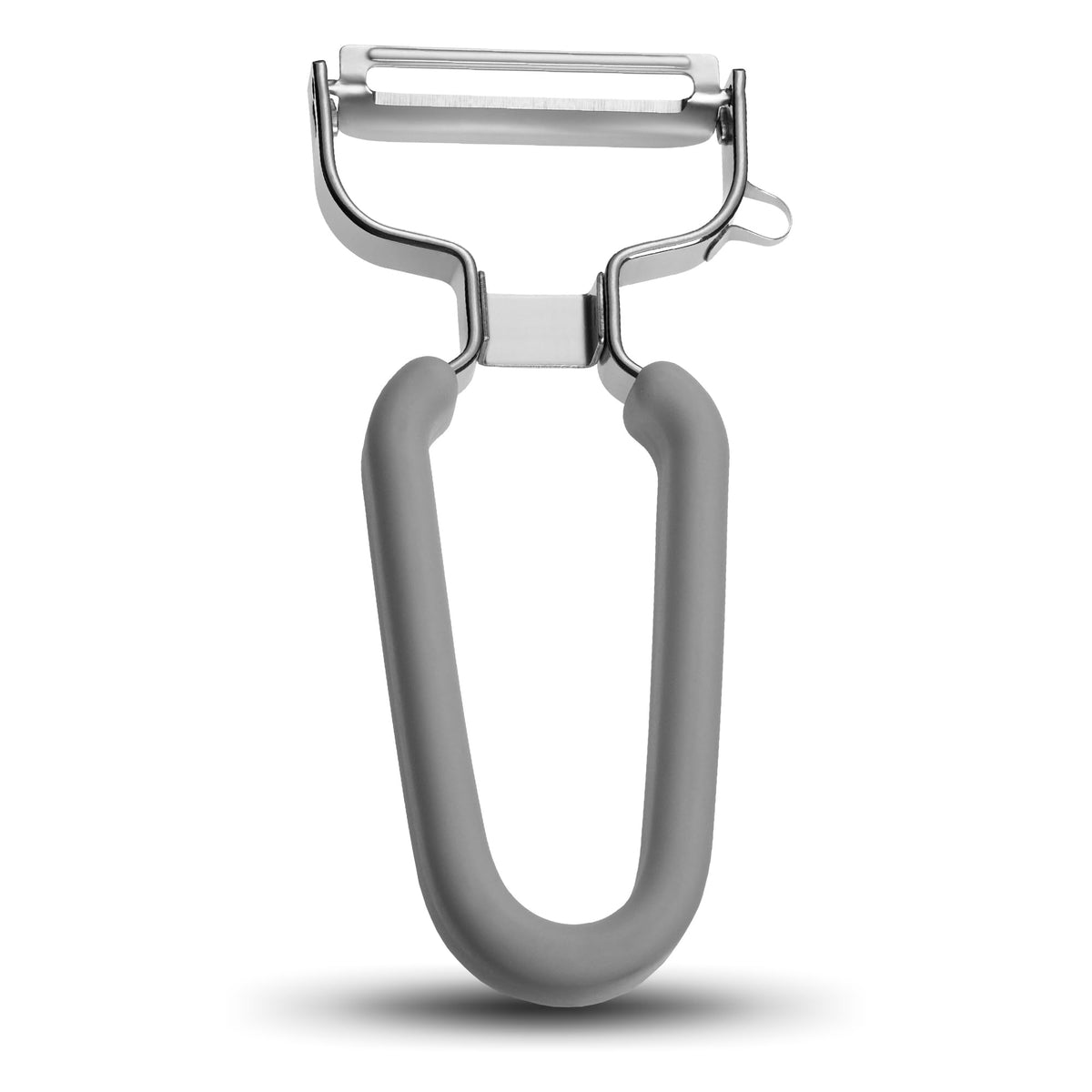Lurch Germany Universal Ultra Sharp Stainless Steel Vegetable Y Peeler for Potatoes, All Fruits & Veggies | Non-Slip Comfortable Handle | 5.1 x 2.3 Inches / 13 cm x 6 cm - Black
