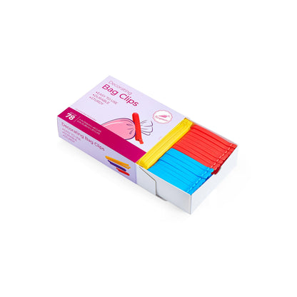 Keenpioneer Piping Bag Sealing Clips 32 Pack 3 inch and 4 inch