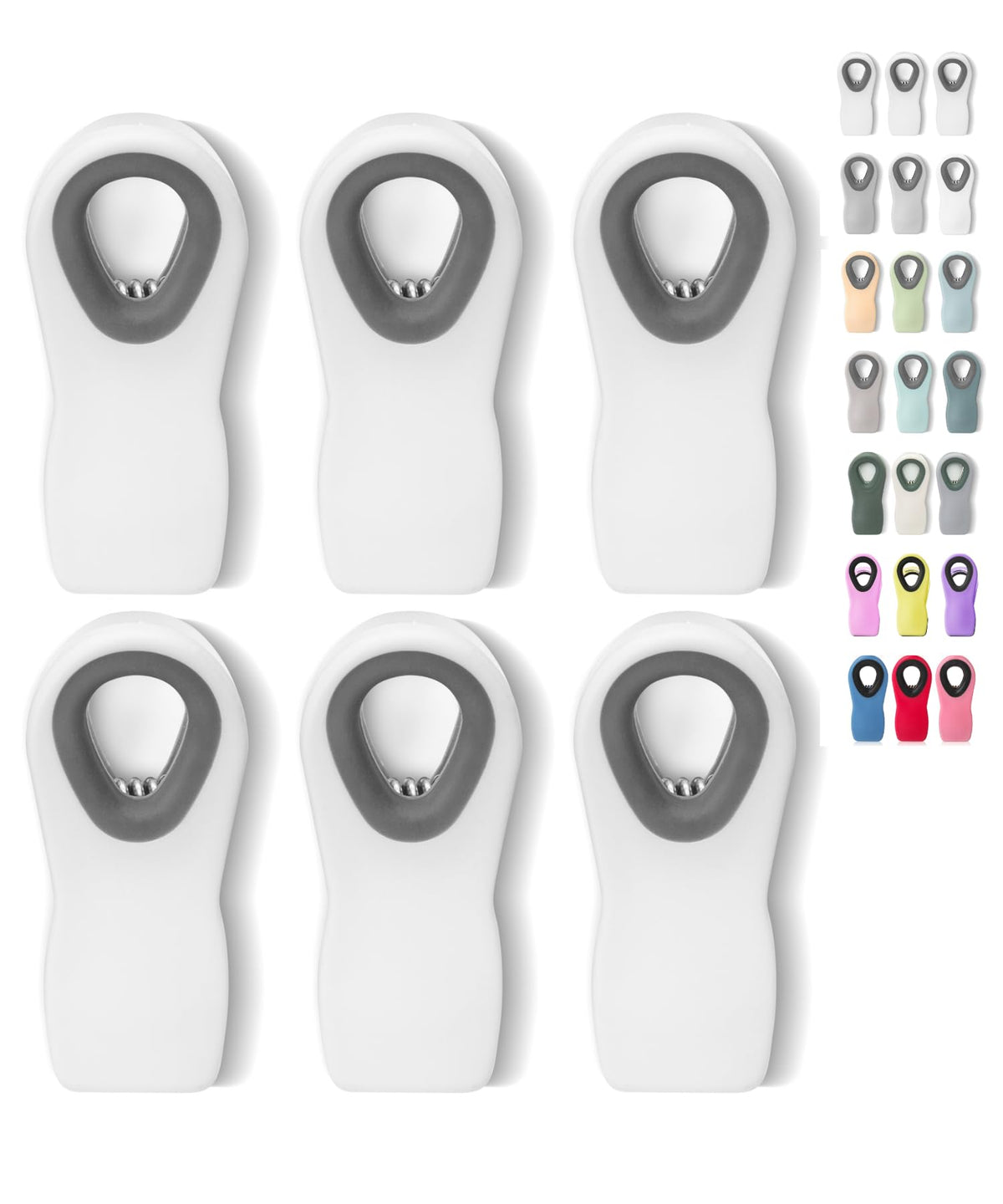 Mr. Pen- Magnetic Chip Clips, 6 Pack, Airtight Seal