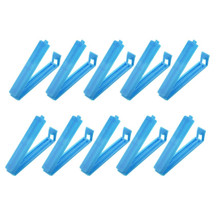 PATIKIL Sealing Clips 3.5 Inch, 10 Pack Reusable Plastic Bag Clamp Sealer for Home Kitchen Food Storage, Pink