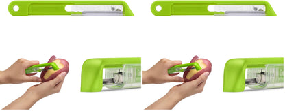 Dreamfarm Sharple Self-Sharpening Vegetable Peeler - Green