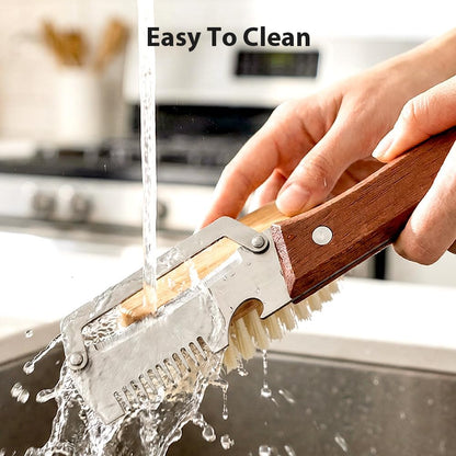 Premium Vegetable Peeler with Wooden Handle and Bottle Opener, 2026 Upgrade Multifunctional Vegetable Peeler for Kitchen, Multi-Functional Kitchen Gadgets Tool for Fruit Vegetables Potato (1)