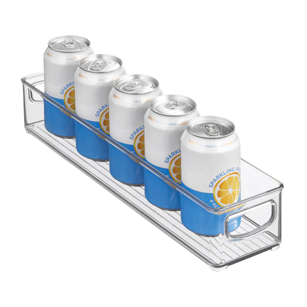 iDesign Slim Storage Bin Organizer, Extra Long Narrow
