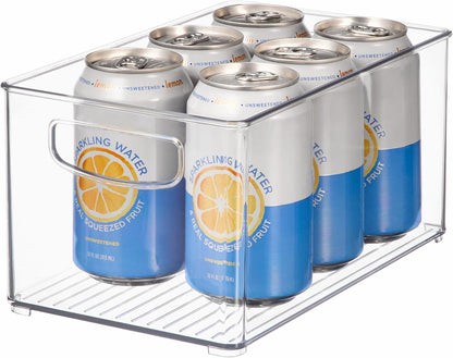 iDesign Stackable Clear Plastic Bin