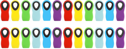 12 Pack Magnetic Chip Clips, Heavy Duty Bag Clips for Food Storage