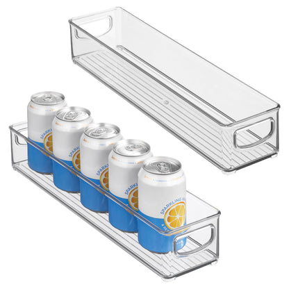 iDesign Slim Storage Bin Organizer, Extra Long Narrow