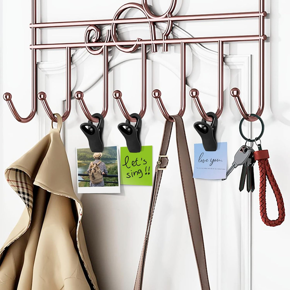 12 Pack Chip Clips, Chip Bag Clips for Kitchen, Black