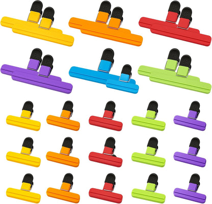 28 Pcs Chip Clips, Heavy Duty Sealing for Food Storage