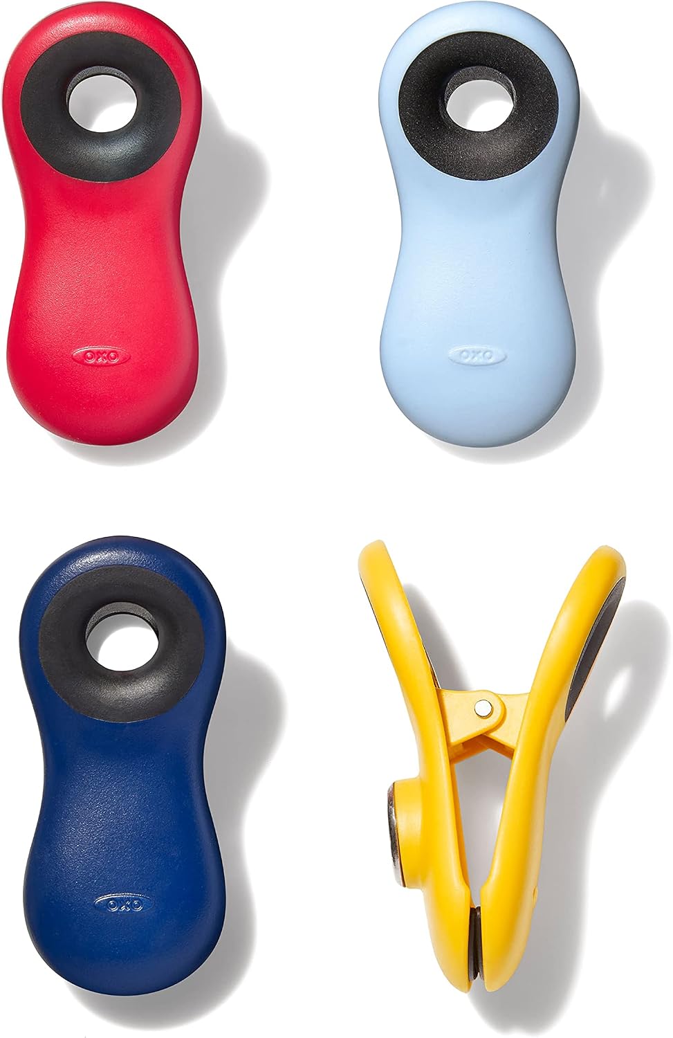 OXO Good Grips 4-Piece All-Purpose Magnetic Clips Set- Multicolor
