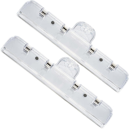 Food Bag Clips with Magnetic, Extra Large Heavy Duty Airtight Sealing