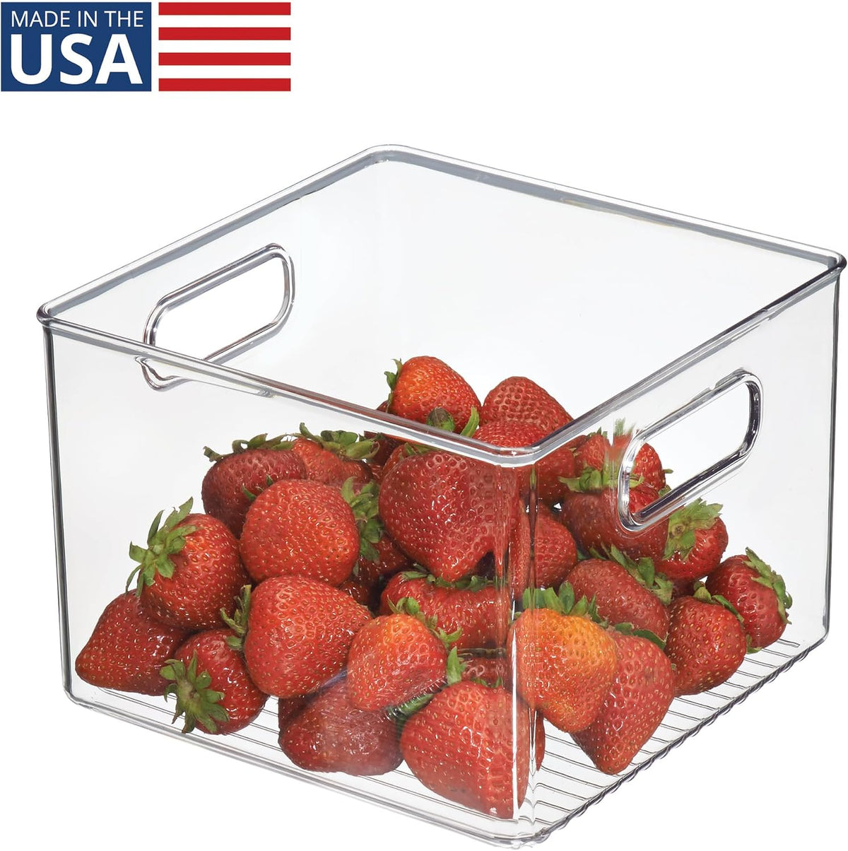 iDesign Pantry Storage Bin with Handles