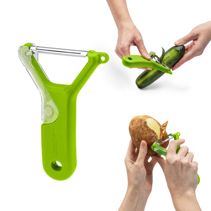 Dreamfarm Sharple Self-Sharpening Vegetable Peeler - Green