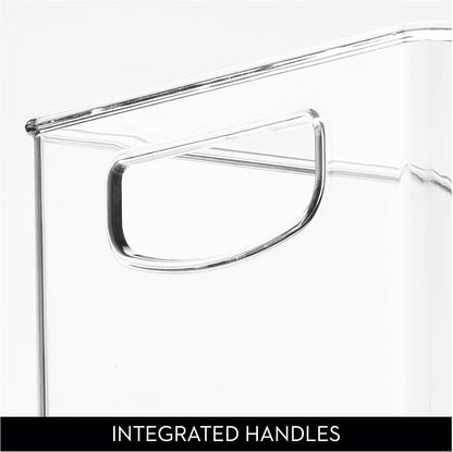 iDesign Stackable Clear Plastic Bin