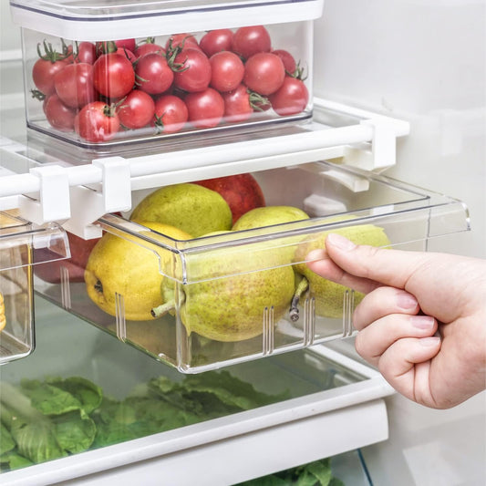 1Pack Refrigerator Organizer Bins Refrigerator Drawer Fridge Organizers