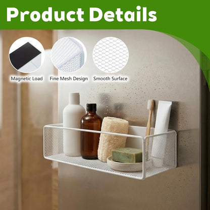 2 Pcs Magnetic Basket For Fridge