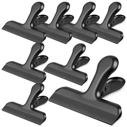 Funfery Chip Clips Bag Clips Gold Stainless Steel Clip for Food Storage