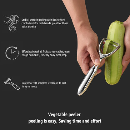 Y-Shaped Stainless Steel Vegetable Peeler for Potato Carrot Cucumber