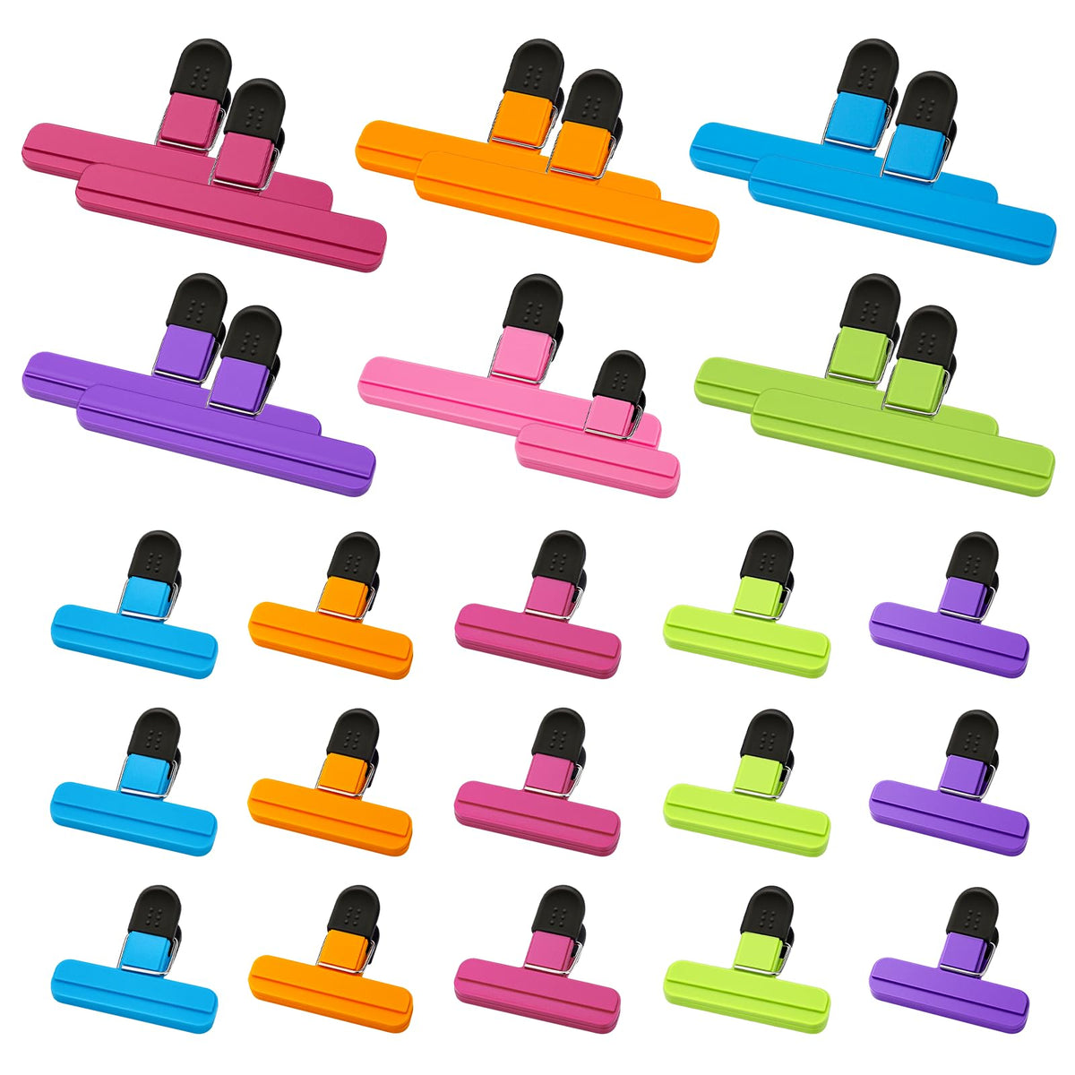 11Pcs Chip Bag Clips, Heavy Duty Sealing Clip