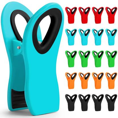 JETMORE 12 Pack Chip Clips Bag Clips, Magnetic Bag Clip for Food Storage