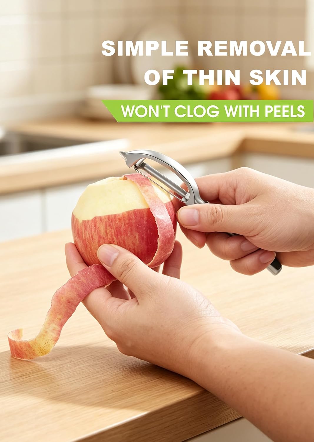 Set of 2 Vegetable Peeler For Kitchen,Y and I Shaped Peelers For Potatoes