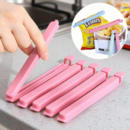 40 Pcs Food Bag Sealing Clips Airtight Chip Clips with 2 Sizes