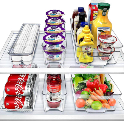 Sorbus Fridge Organizers and Storage Bins for Pantry & Fridge (6 Piece Set)