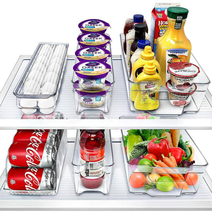 Sorbus Fridge Organizers and Storage Bins for Pantry & Fridge (6 Piece Set)