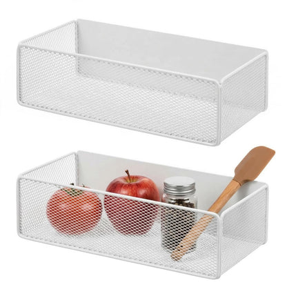 2 Pcs Magnetic Basket For Fridge