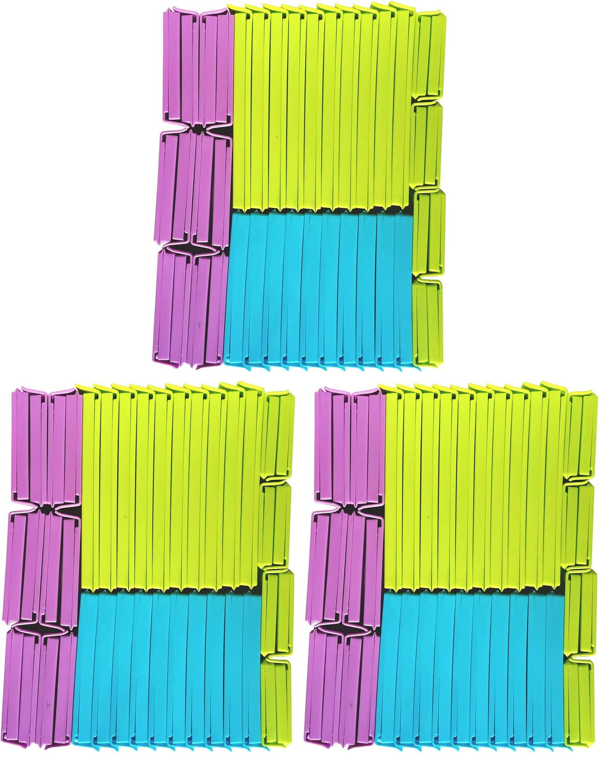 Otylzto 4 Size Assorted 40 PCS Food Bag Clips Kitchen Sealing Clips