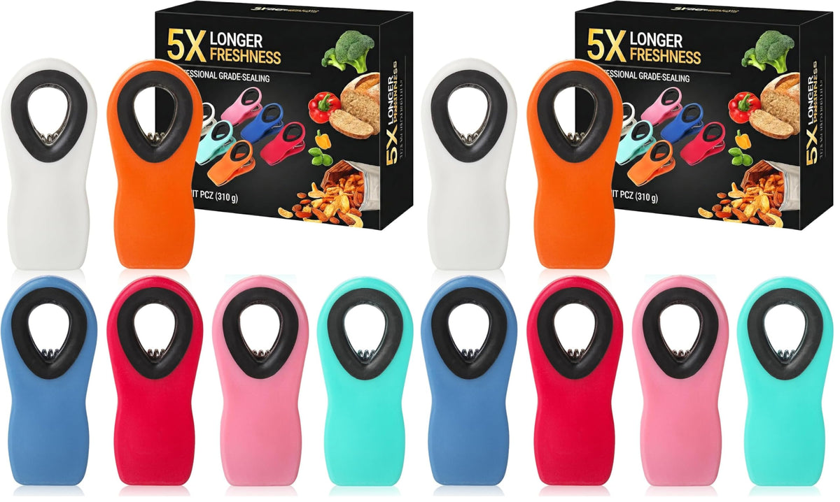 Mr. Pen- Magnetic Chip Clips, 6 Pack, Airtight Seal