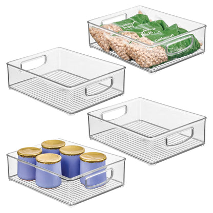 iDesign Stackable Pantry Bin, Clear