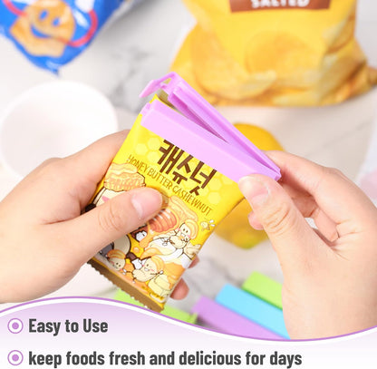 Mr. Pen- Sealing Bag Chip Clips, 40 Pack, 4 Sizes (2.5", 3.3", 4.5", 6")